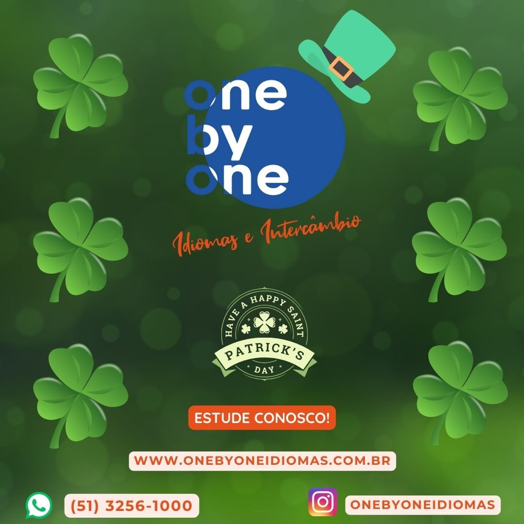 St. Patrick's Day ONE BY ONE IDIOMAS